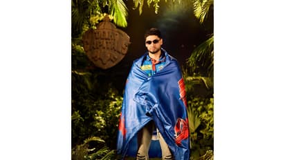 Rapper KR$NA in Delhi Capitals colours. (Photo: DC)