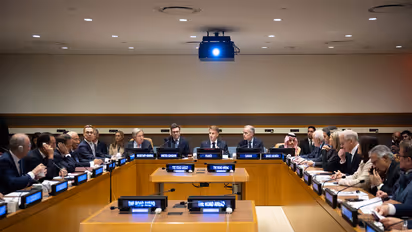 “The Road Ahead” meeting hosted by Canada, France, Saudi Arabia and the United Kingdom focusing on two-state solution (Photo/X/@MarkJCarney)