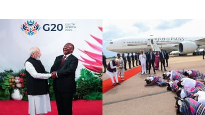 Snippets from PM Modi’s visit to South Africa for the G20 Summit. (Photo: X/@narendramodi)