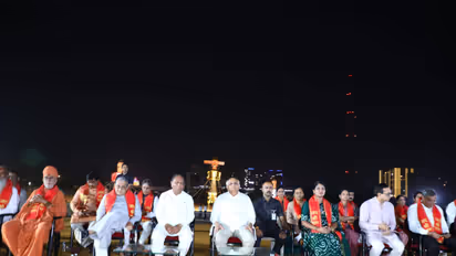Gujarat CM Bhupendra Patel participated in the Vijayadashami celebrations in Ahmedabad (Photo/Gujarat CMO)