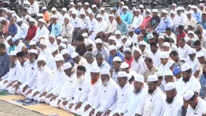 Over 2,000 Muslims gather at Uzhavar Sandhai to offer special prayer seeking rainfall (Photo/ANI)