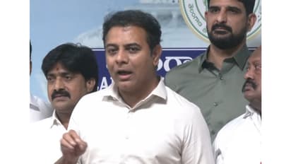 BRS Working President KT Rama Rao (File Photo/ANI)