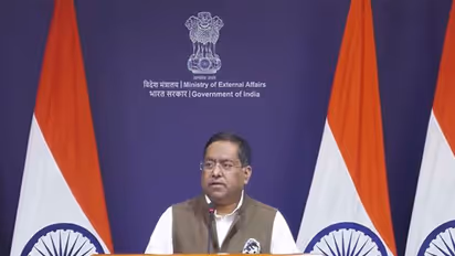 Ministry of External Affairs Spokesperson Randhir Jaiswal (Photo/ Youtube @MEAIndia)