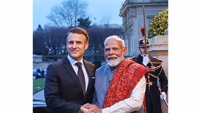 PM Modi and French President Macron (File Photo/ANI)