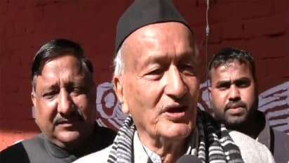 RSS veteran and former Maharashtra Governor Bhagat Singh Koshyari (Photo/ANI)