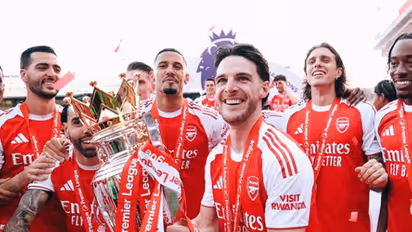 Arsenal are the reigning champions of Premier League (Photo: X/@Arsenal)