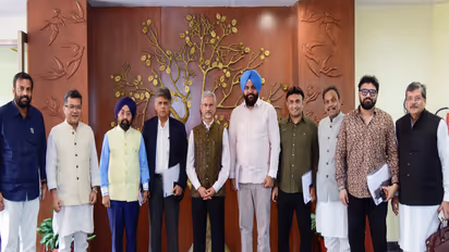 External Affairs Minister S Jaishankar chairs consultative committee meeting on India-Russia relations. (Photo: X/@DrSJaishankar)