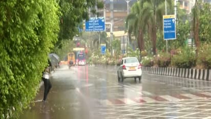 Visual of rainfall in Mumbai (File Photo/ANI)