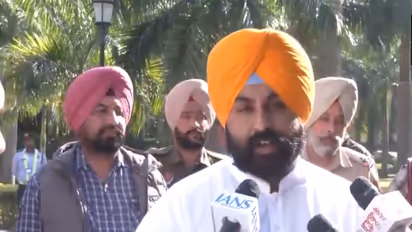 Punjab Education Minister Harjot Singh Bains (Photo/ANI)