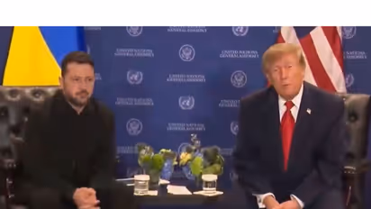 Ukrainian President Volodymyr Zelenskyy and US President Donald Trump (Photo/Youtube/TheWhiteHouse)