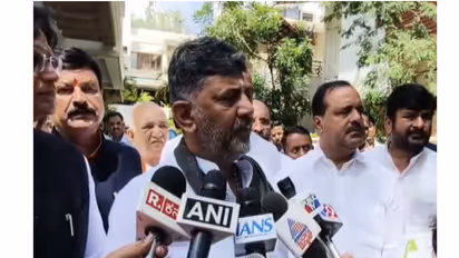 Karnataka Chief Minister DK Shivakumar (Photo/ANI)