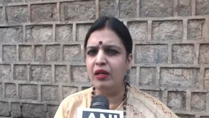 Yamuna Pathak, National Mahila President, Vishwa Hindu Raksha Parishad (Photo/ANI)