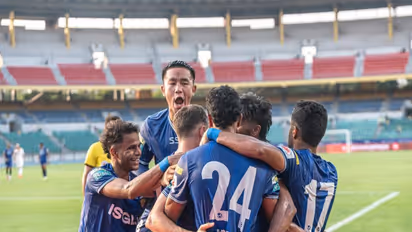 Chennaiyin FC players celebrating (Photo: ISL)