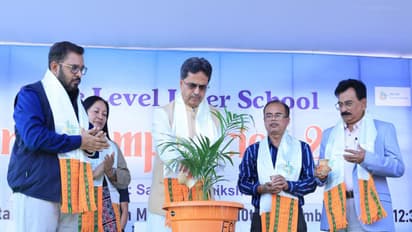 Tripura CM Dr Manik Saha inaugurates State Level Inter-School Band Competition 2025 (Photo/ Tripura CMO)