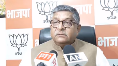 BJP MP Ravi Shankar Prasad (Photo/ANI)
