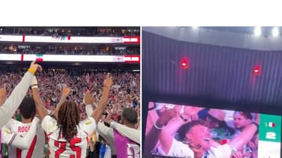 A snip from a post-match celebration (Photos/instagram/@oasis)