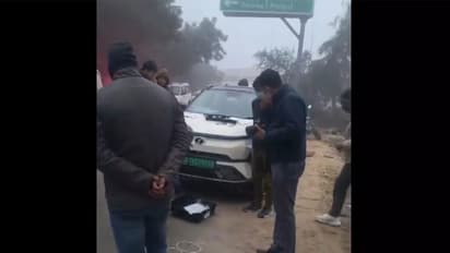 Visuals of encounter (Photo/Delhi Police)