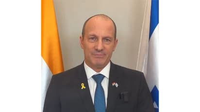 Israeli Ambassador to India, Reuven Azar (Photo: @ReuvenAzar/X)