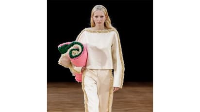 Raw Mango collection at LFW (Image source: Instagram handle of LFW)