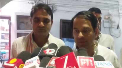 Tej Pratap Yadav, President (JDD), (Photo/ANI)