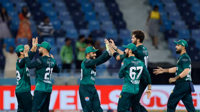 Pakistan cricket team players (Photo: ANI)