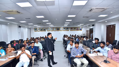 AP Legislature Officials undergoing training in Amaravati (Photo/Lok Sabha Secretariat)