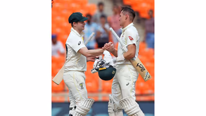 Australia batters Steve Smith and Marnus Labuschagne (Photo: ANI)