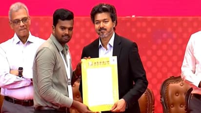 Tamil Nadu Chief Minister C. Joseph Vijay distributes appointment orders (Photo/TNDIPR)