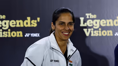 Saina Nehwal. (Photo/Legends Vision Legacy Tour)