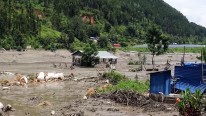 Flash flood ravages Nepal’s Rasuwa (Photo/ANI)