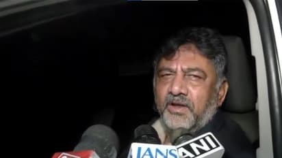 Karnataka Deputy Chief Minister DK Shivakumar (Photo/ANI)