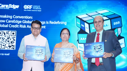 BRICS Academic Mid-Term Conference: Harsh V. Pant, Vice President of ORF(left),Surekha Dangwal, Vice Chancellor, Doon University (Centre) and Mehul Pandya, Managing Director and Group CEO, CareEdge Group (Photo/ORF)