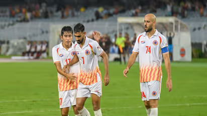East Bengal players in action (Photo: Durand Cup)