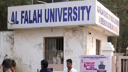 Al-Falah University in Faridabad (Photo/ANI)