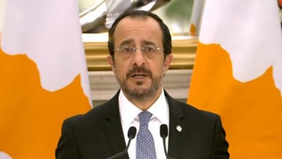 Cyprus President Nikos Christodoulides (Photo/ Youtube @NarendraModi)