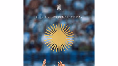 Argentina celebrate their 210th Independence Day on Thursday. (Photo: X/ @AFASeleccionEN)