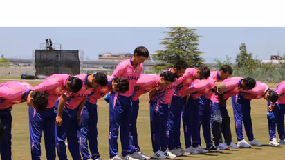 Japan national men's cricket team. (Photo: X/ @ICC)
