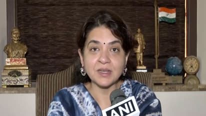 Shiv Sena leader Shaina NC (Photo/ANI)