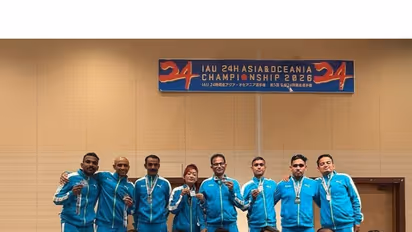 India men and women squad for IAU 24-Hour Asia & Oceania Championship held in Hirosaki, Japan. (Photo: AFI)