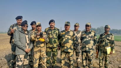 Representative image of BSF and Punjab Police(Photo/ANI)