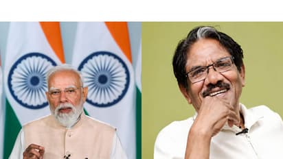 Prime Minister Narendra Modi, Veteran Tamil director Bharathiraja (Photos: X@WilliamsRuto,@khushsundar)