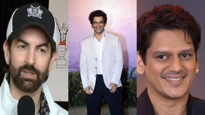 Neil Nitin Mukesh, Sunil Grover and Vijay Varma (Photo/ANI)
