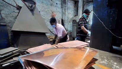A copper plate manufacturing factory (File Photo/ANI)