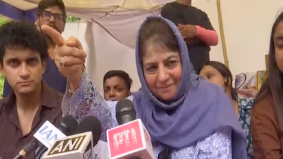 Peoples Democratic Party (PDP) President Mehbooba Mufti (Photo/ANI)