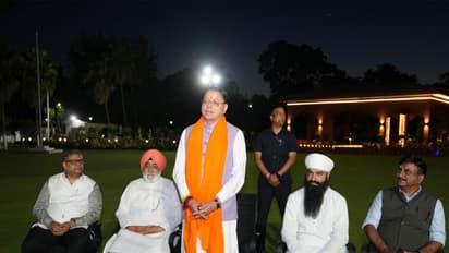 Uttarakhand CM Dhami extends Baisakhi greetings (Photo/ANI)