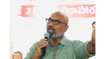 BJP MP Dharmapuri Arvind (Photo/@Arvindharmapuri)