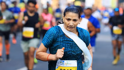 Rohtak Runner Bimla Banwala. (Photo/Delhi Half Marathon)