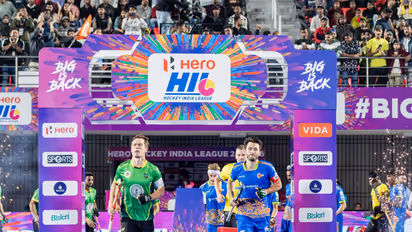 Ranchi Royals and Vedanta Kalinga Lancers during Hockey India League 2025-26 (Image: HI)