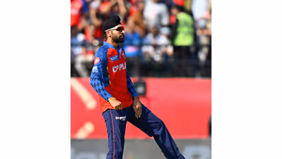Punjab Kings spinner Harpreet Brar. (Photo: ANI)