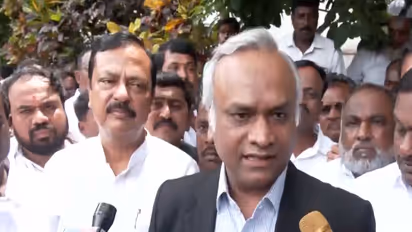 Karnataka Minister for Rural Development and Panchayat Raj Priyank Kharge (Photo/ANI)